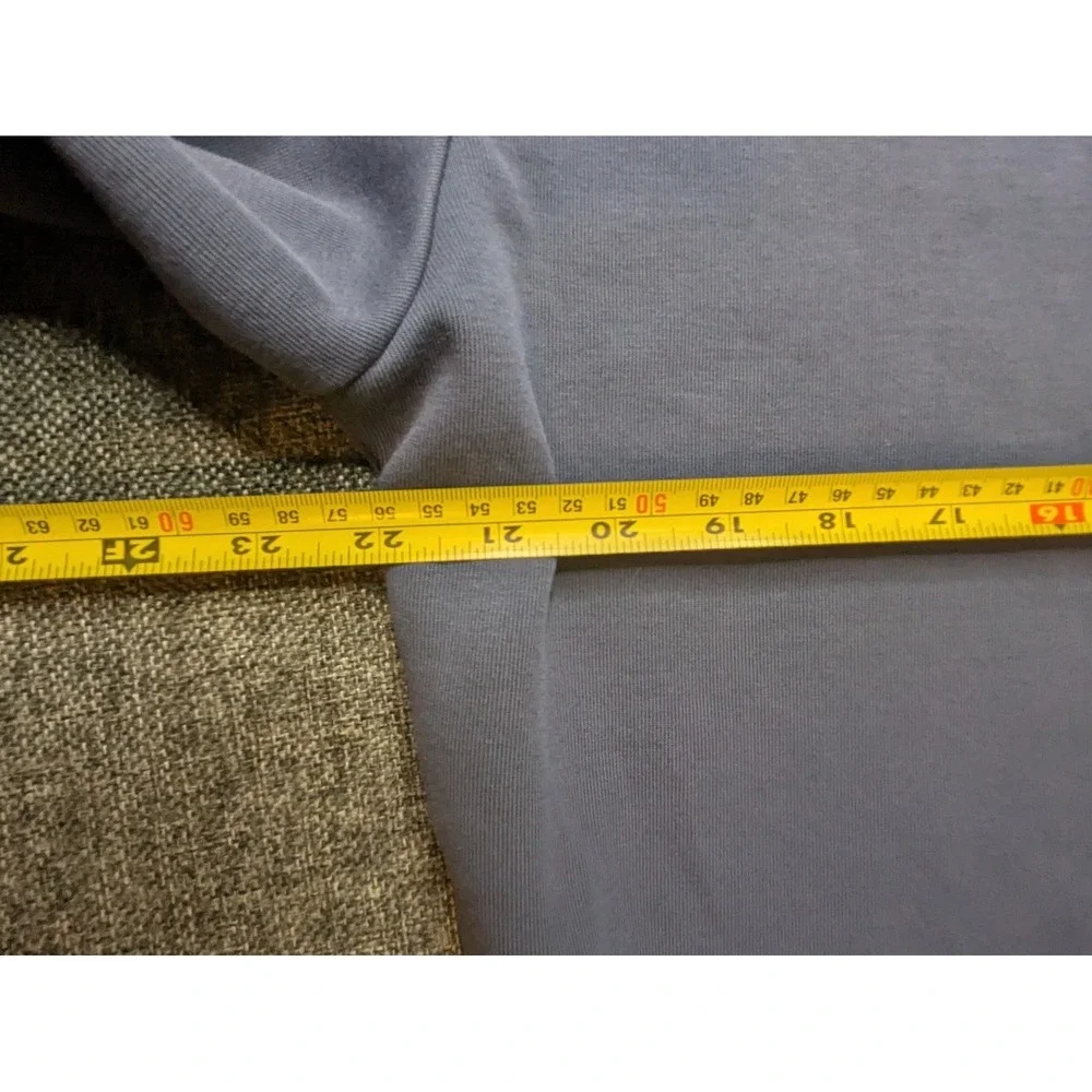 Nike Women's Small Blue Pull Over Sweatshirt Athletic‎ Long Sleeve crop Pockets